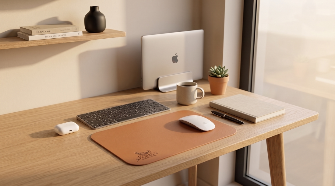Warum ein Leder-Mousepad perfekt zu Wireless passt