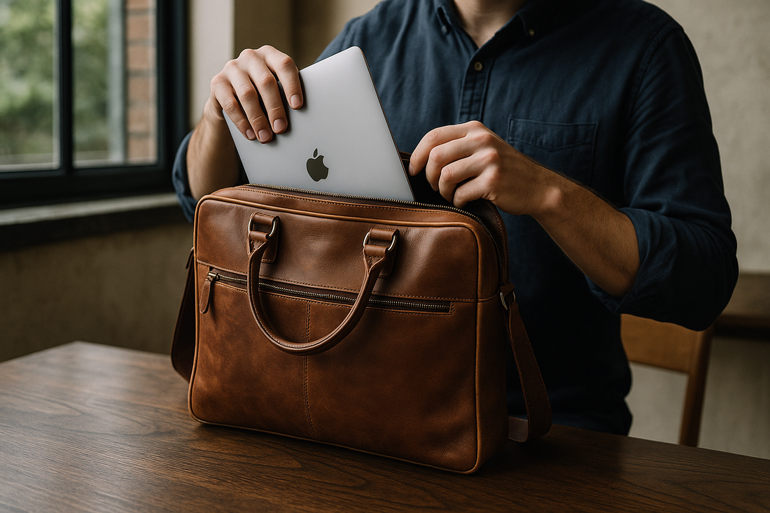 Laptop-Hülle oder Laptop-Tasche aus Leder: Was ist die bessere Wahl?