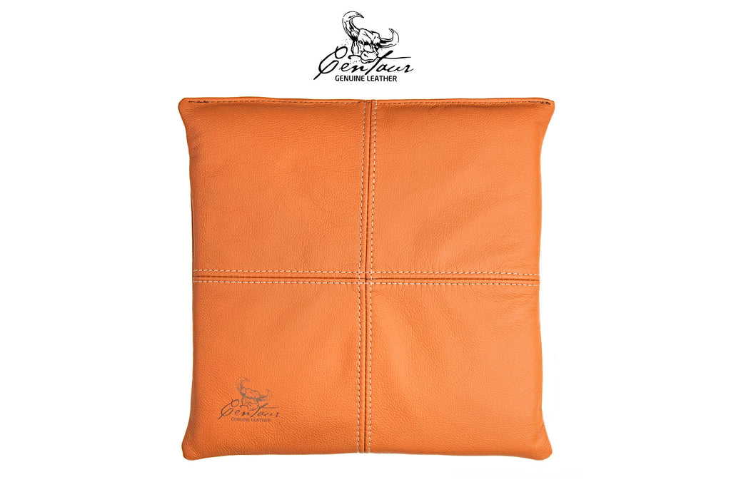 Sitzkissen 35x35cm in Cognac
