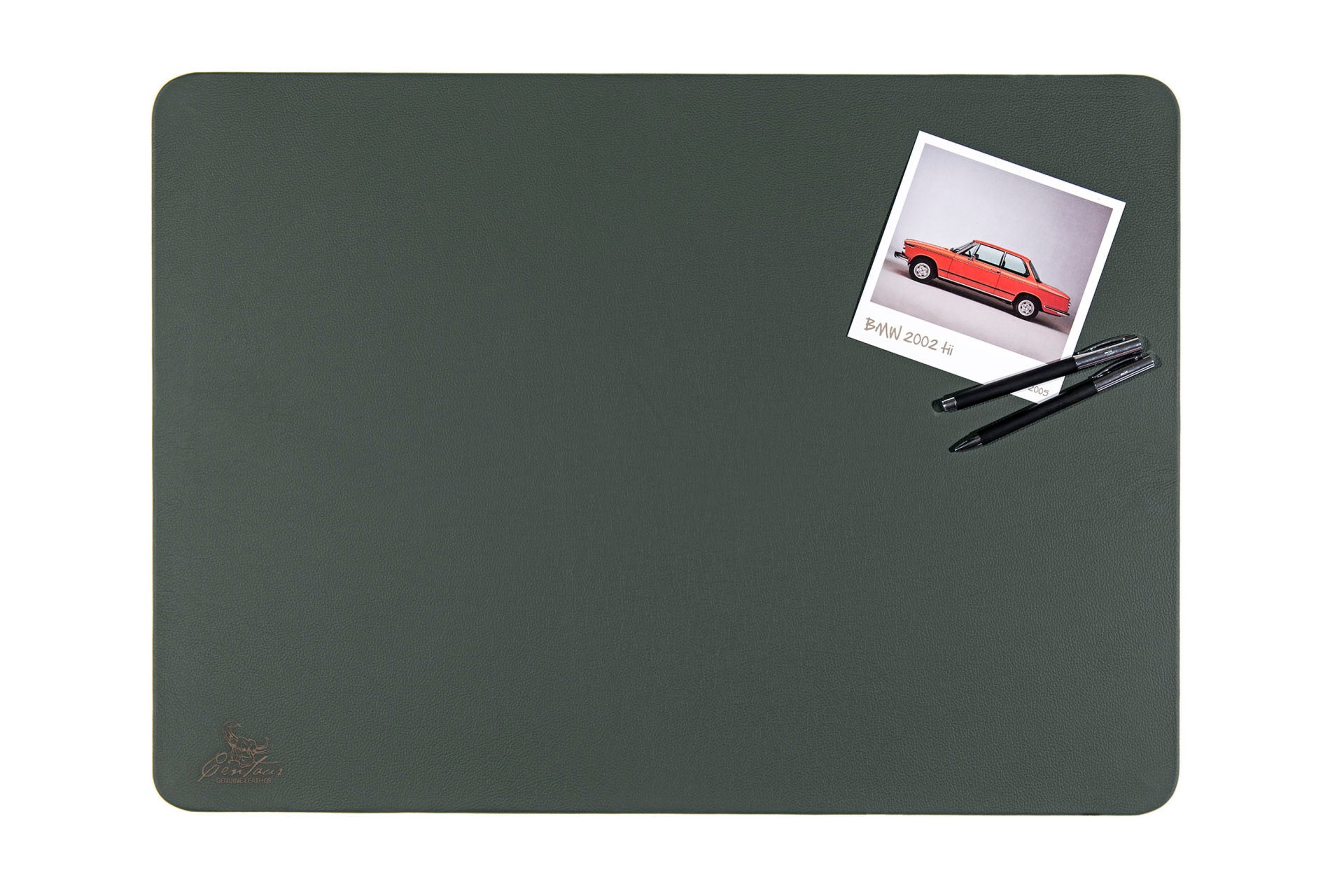 Schreibtischunterlagen 40x60cm in Flaschengrün