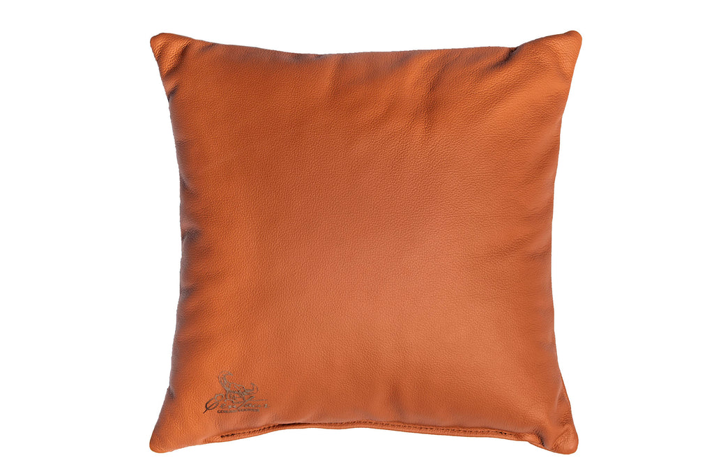 Sofakissen 40x40cm in Cognac