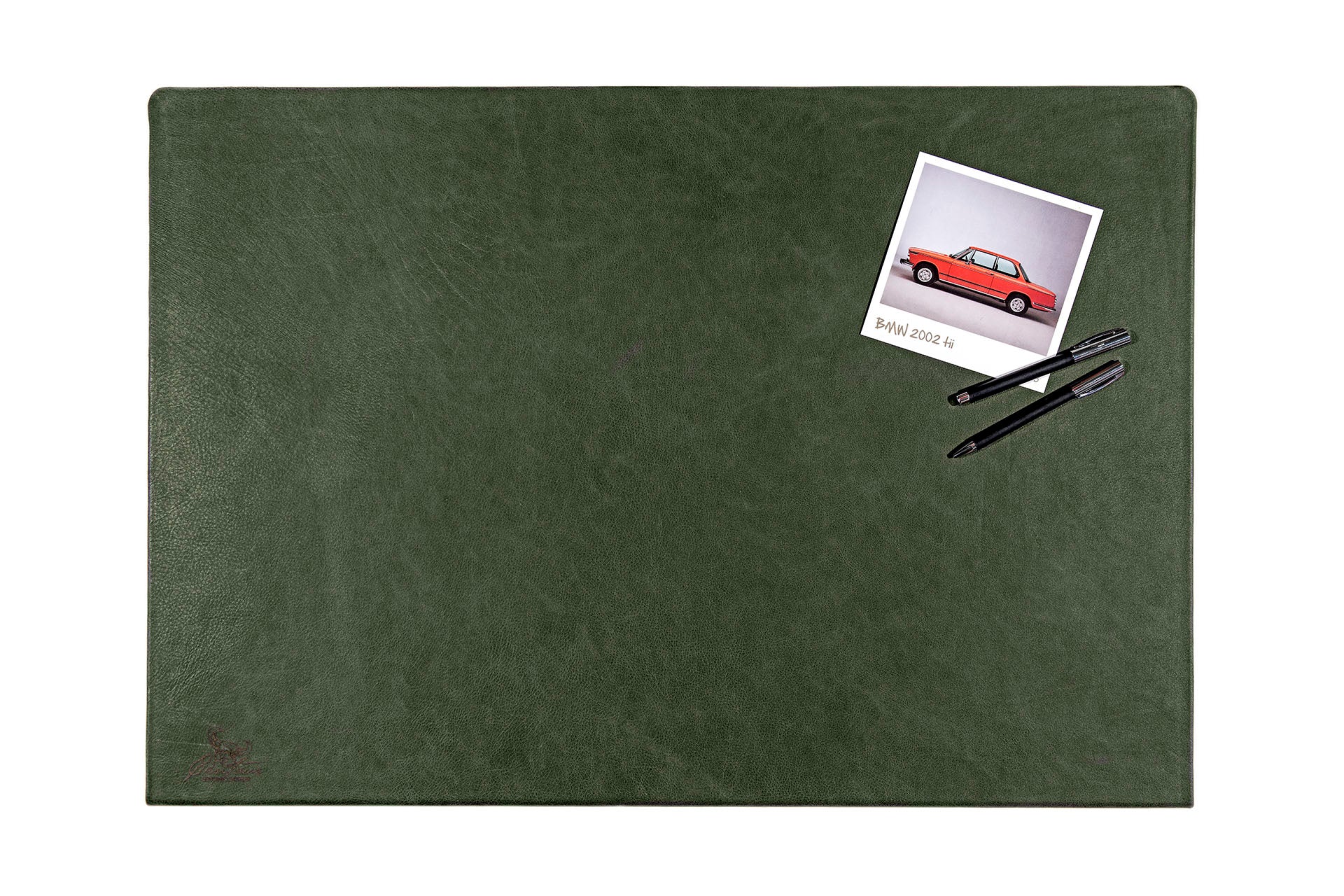 Schreibtischunterlagen mit Kantenschutz 55x80cm in Smaragdgrün