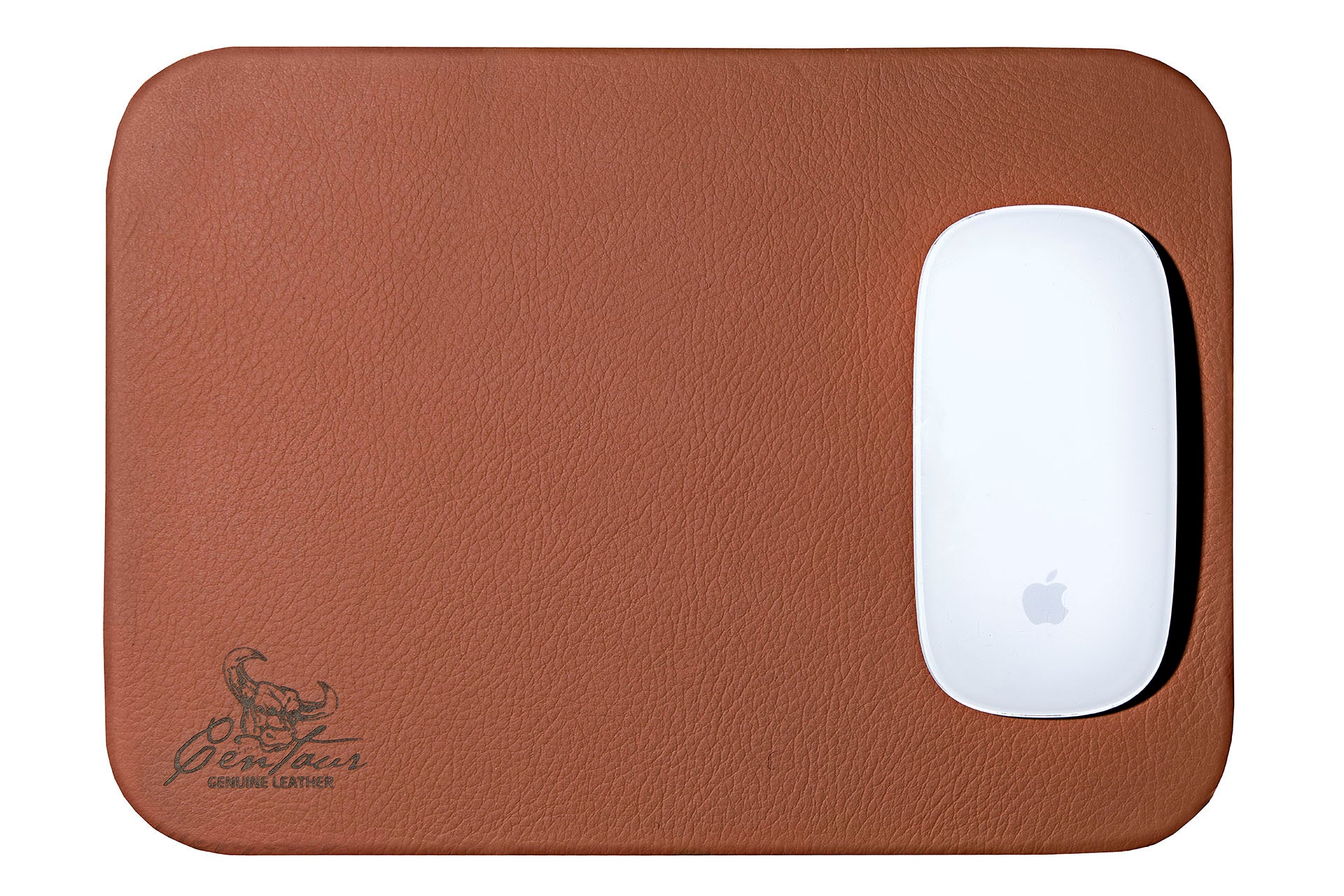 Mousepad 25x18cm in Cognac
