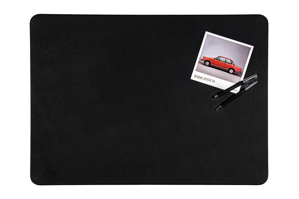 Schreibtischunterlagen 55x80cm in Schwarz