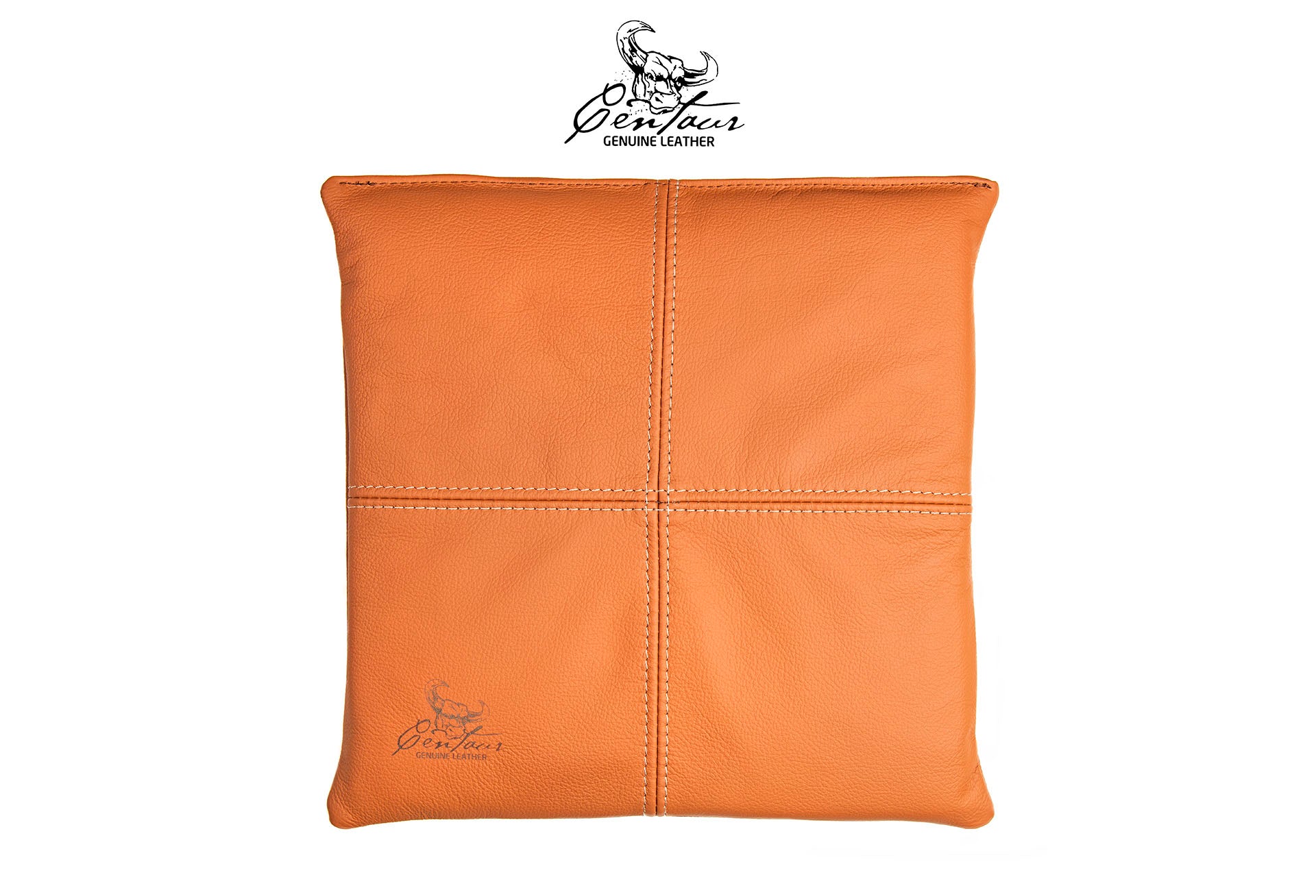 Sitzkissen 40x40cm in Cognac