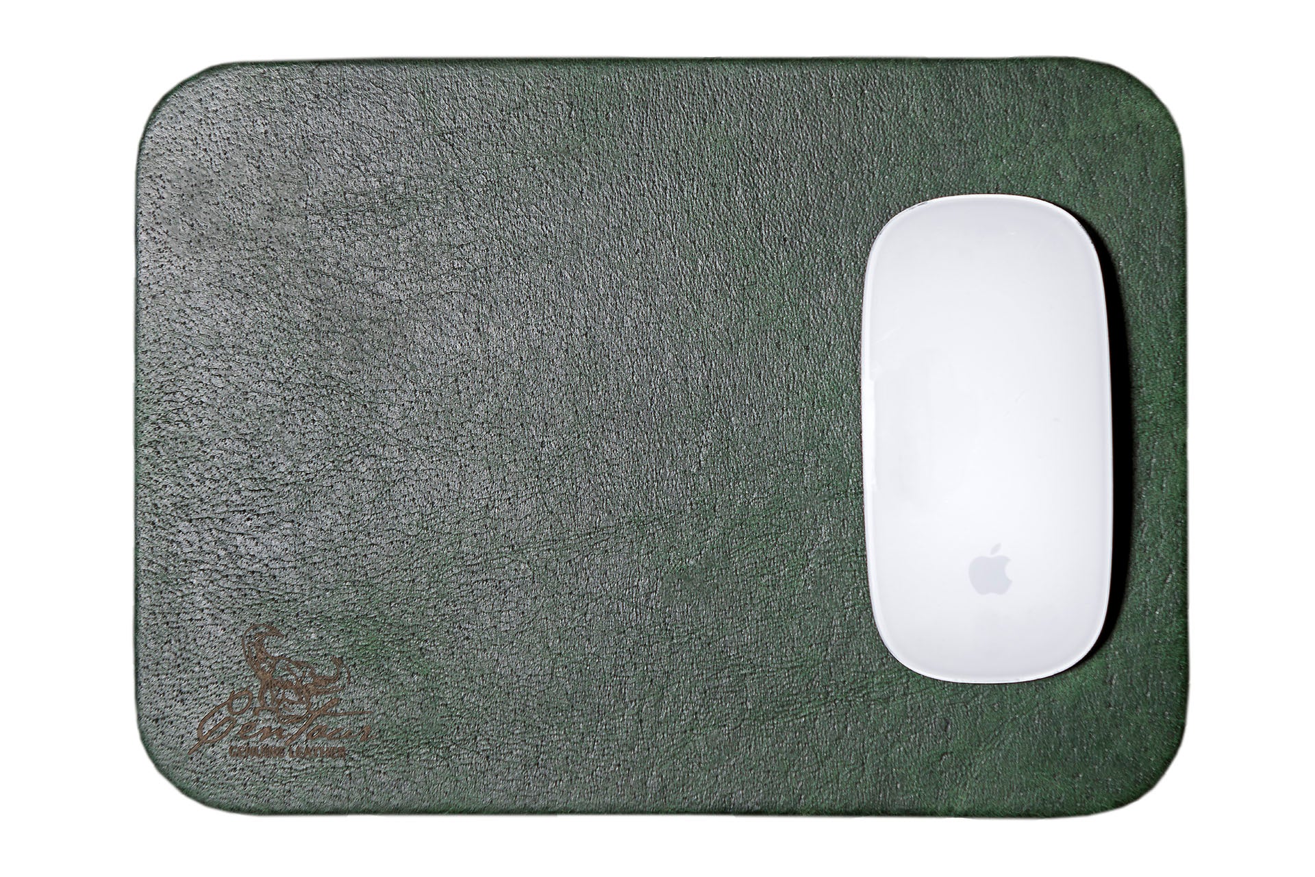 Mousepad 25x18cm in Smaragdgrün