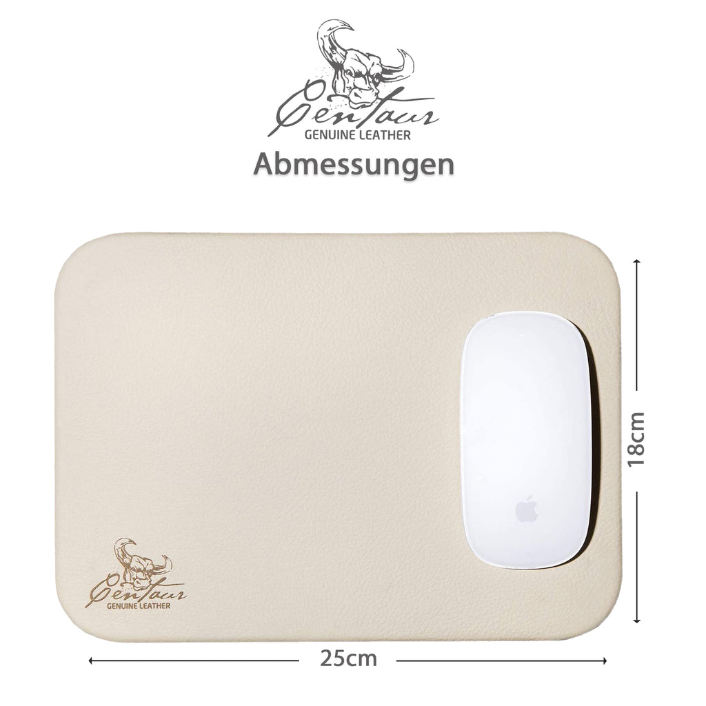 Mousepads der Marke Centaur, 25x18, handgefertigt, Leder