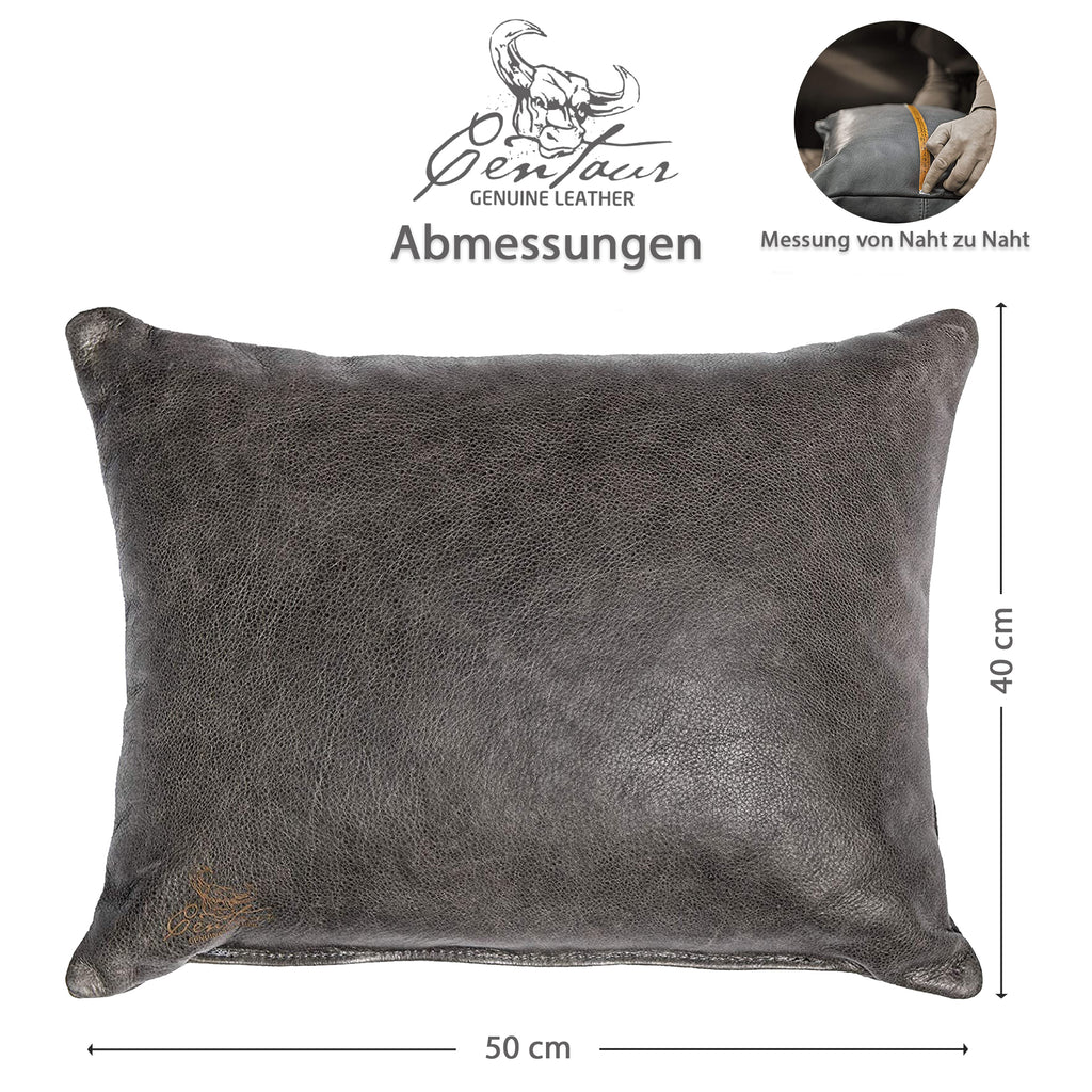 Sofakissen 50x40cm in Basaltgrau