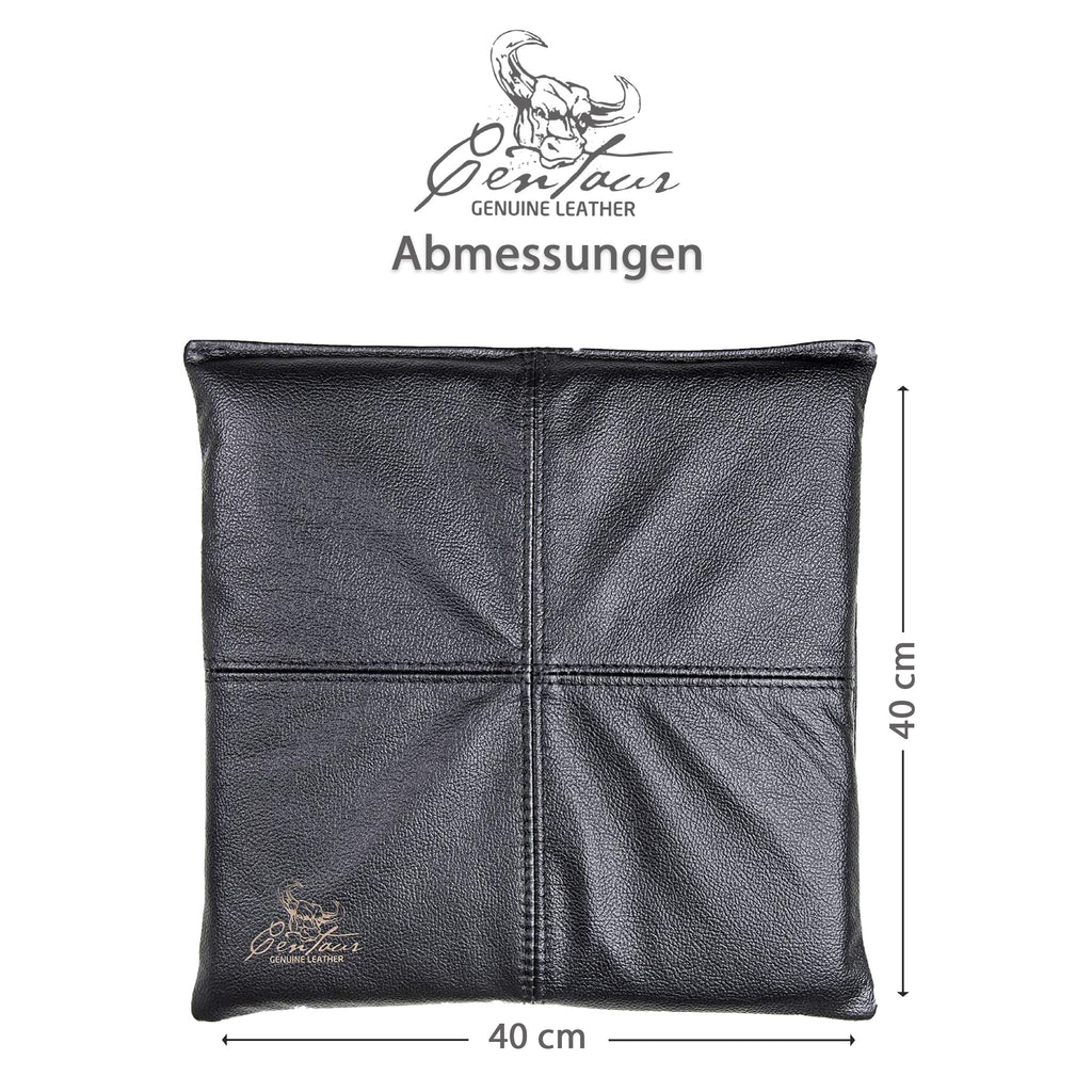 Sitzkissen 40x40cm in Schwarz