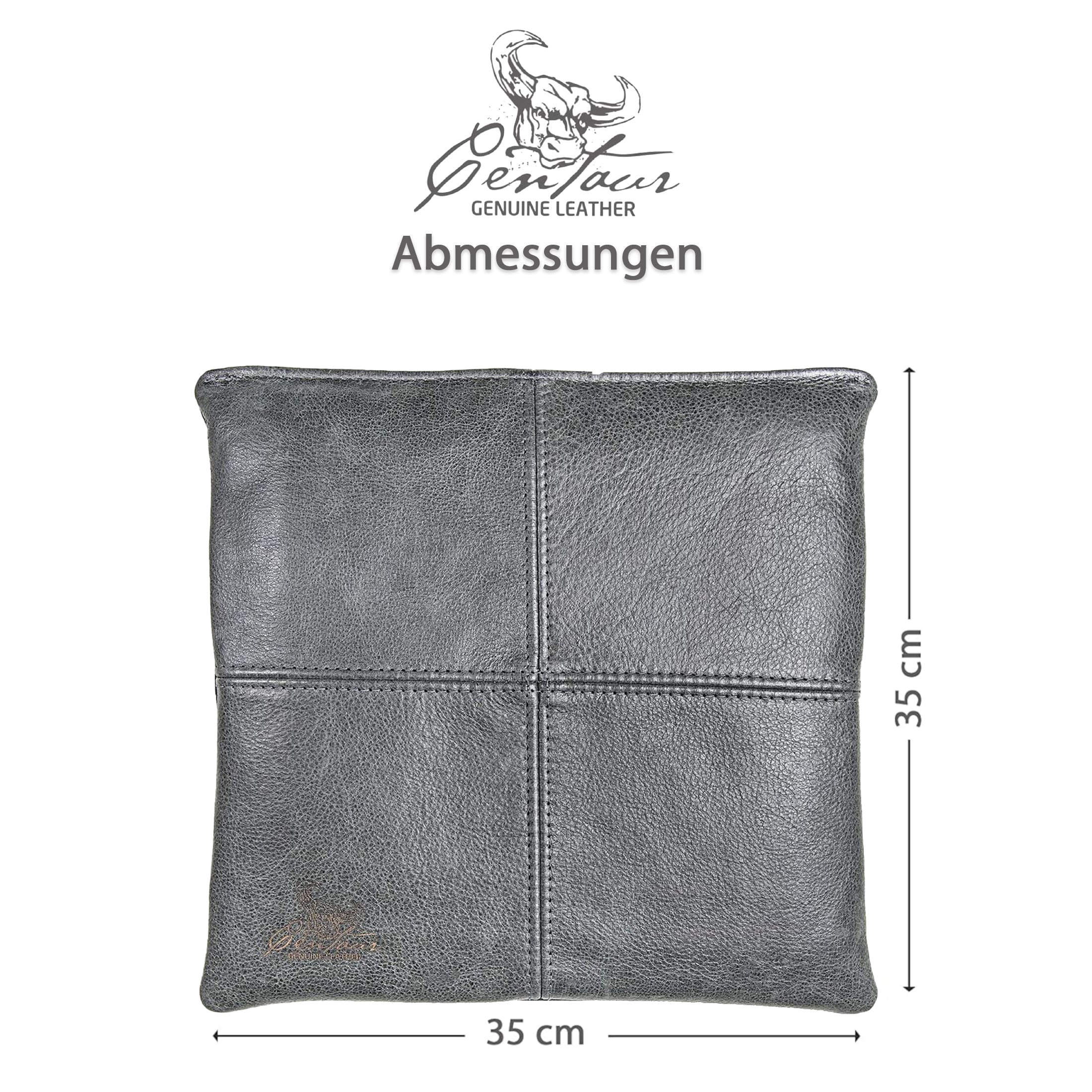 Sitzkissen der Marke Centaur, handgefertigt, Leder