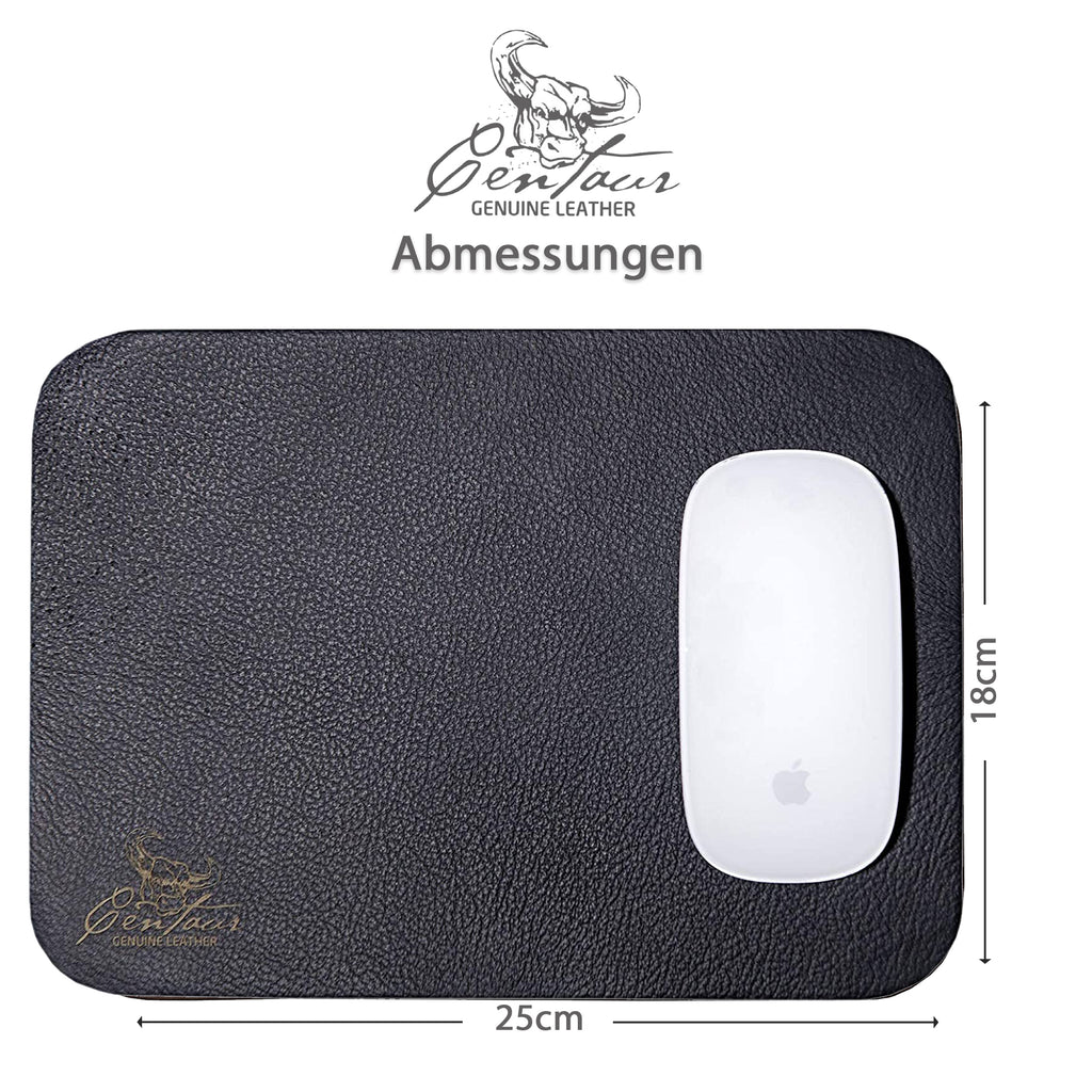 Mousepad 25x18cm in Schwarz