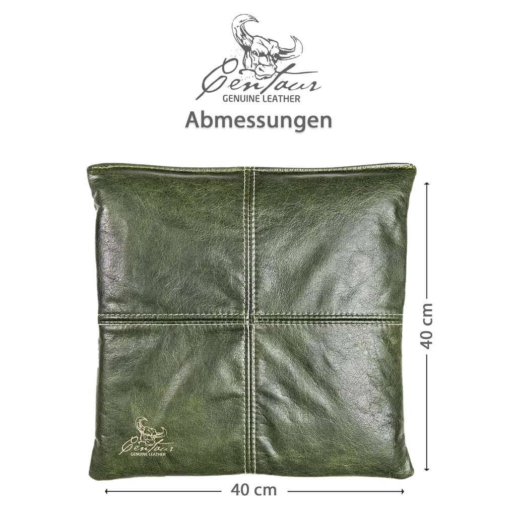 Sitzkissen 40x40cm in Smaragdgrün