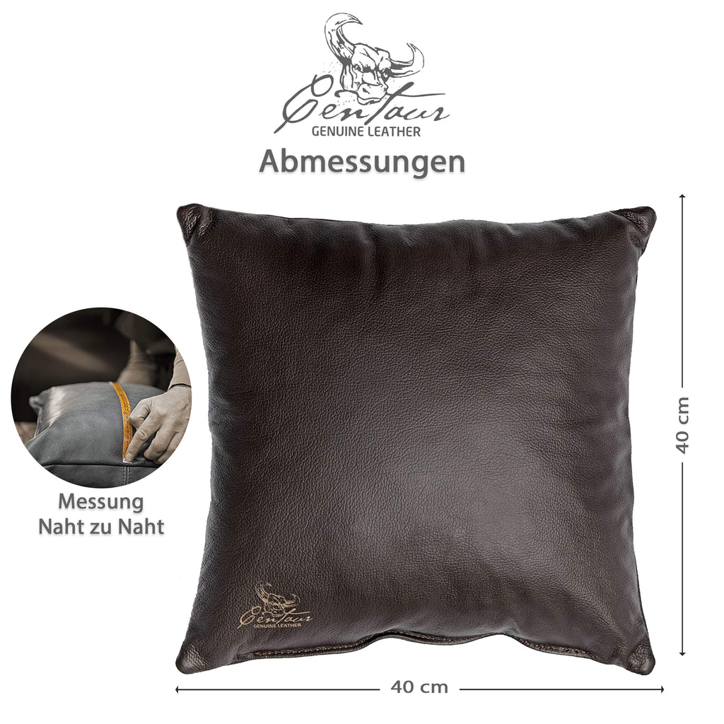 Sofakissen 40x40cm in Chocolate