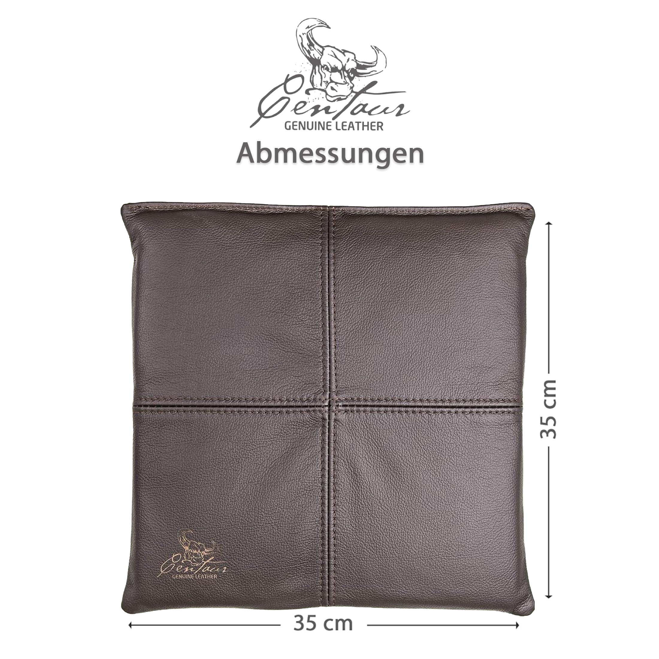 Sitzkissen 35x35cm in Chocolate