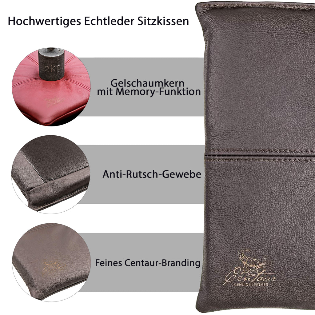 Sitzkissen 40x40cm in Chocolate