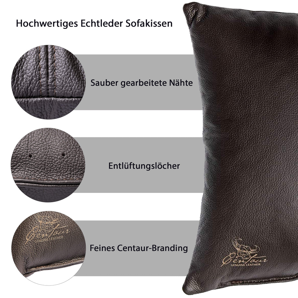 Sofakissen 50x40cm in Chocolate