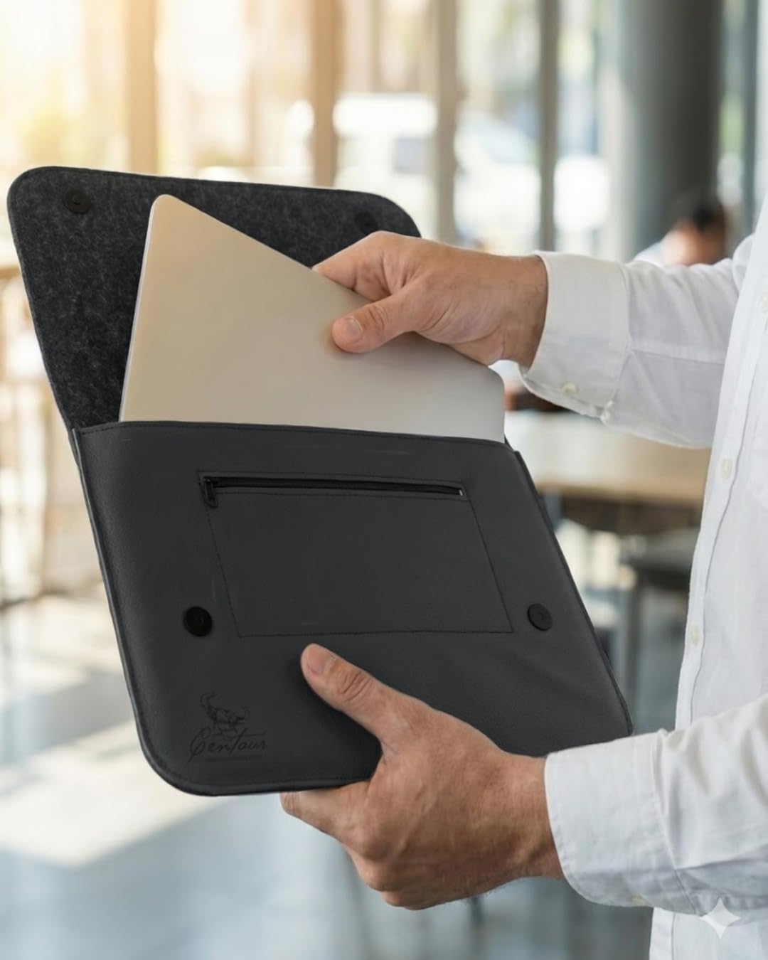 Laptop Tasche 16" in Schwarz