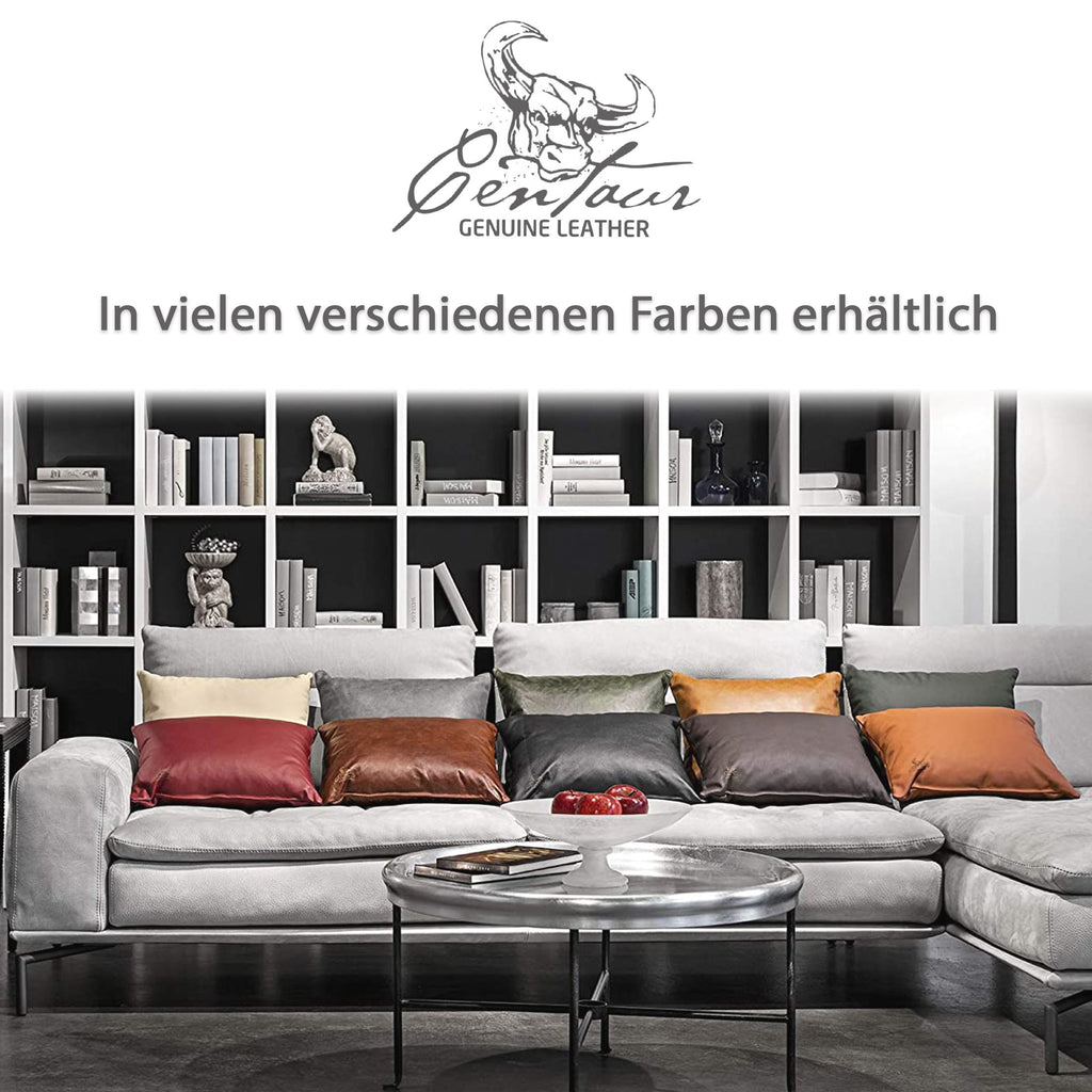 Sofakissen 50x30cm in Cognac