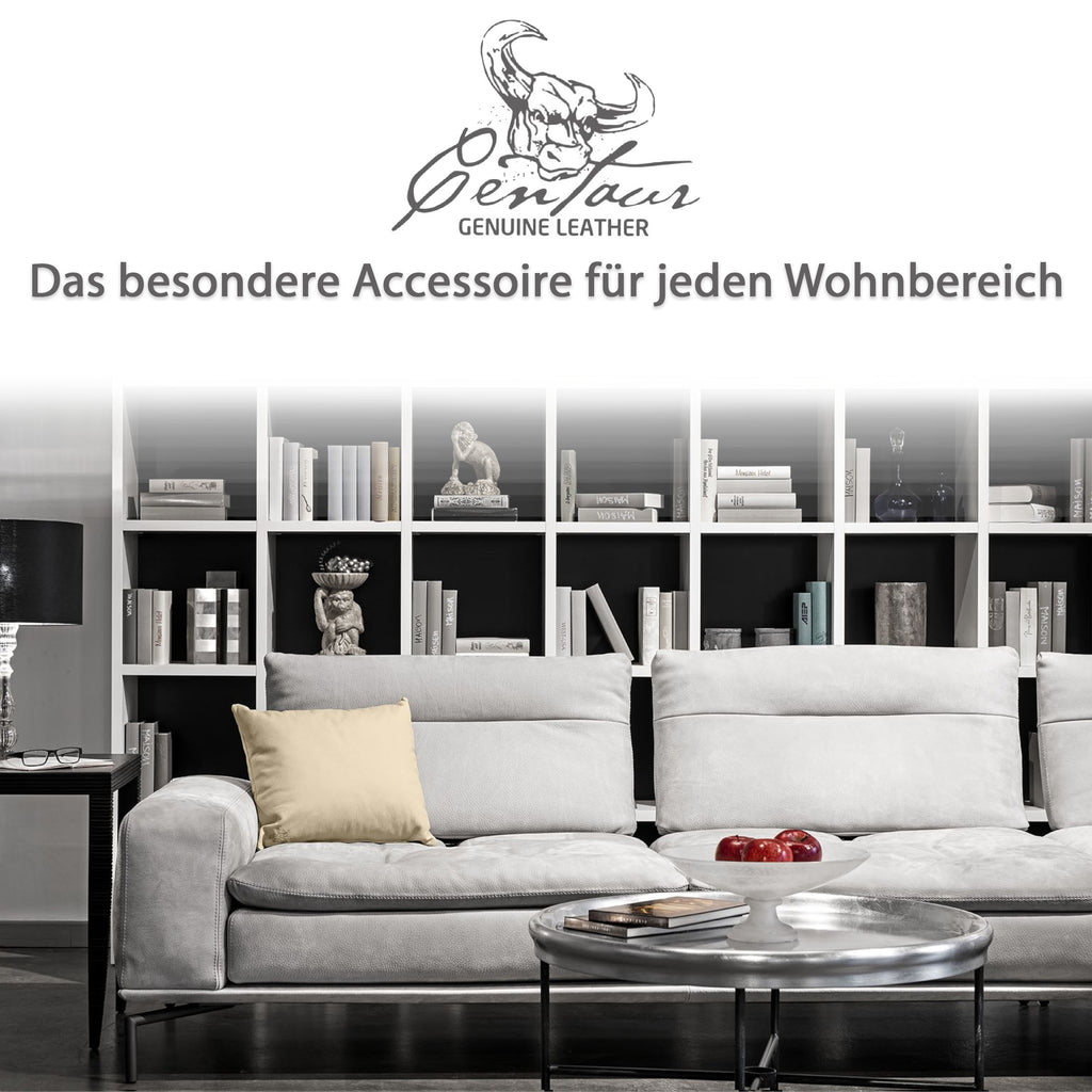 Sofakissen 50x40cm in Champagner