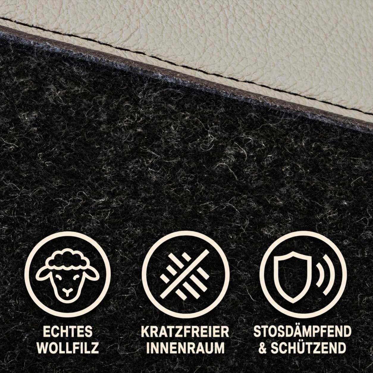 Laptop Tasche 14" in Champagner