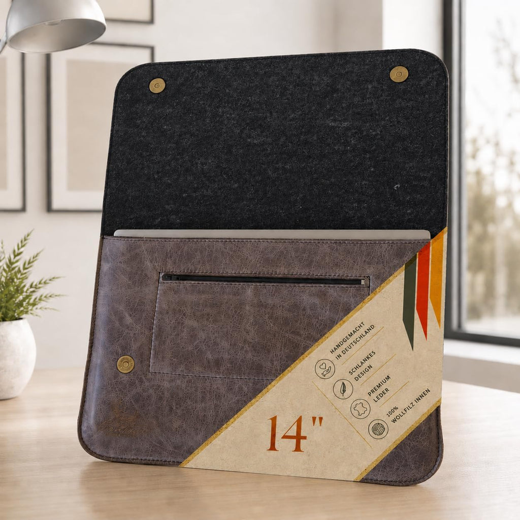 Laptop Tasche 14" in Basaltgrau
