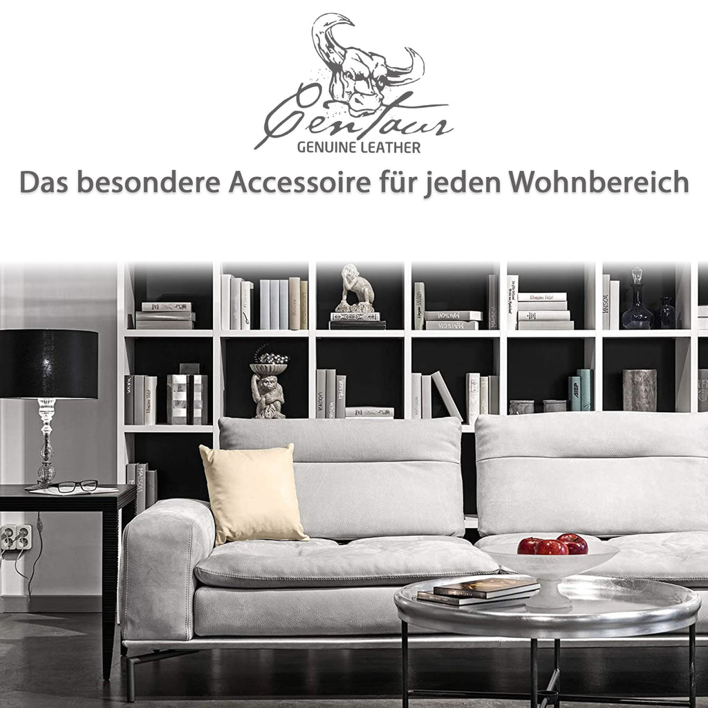 Sofakissen 40x40cm in Champagner