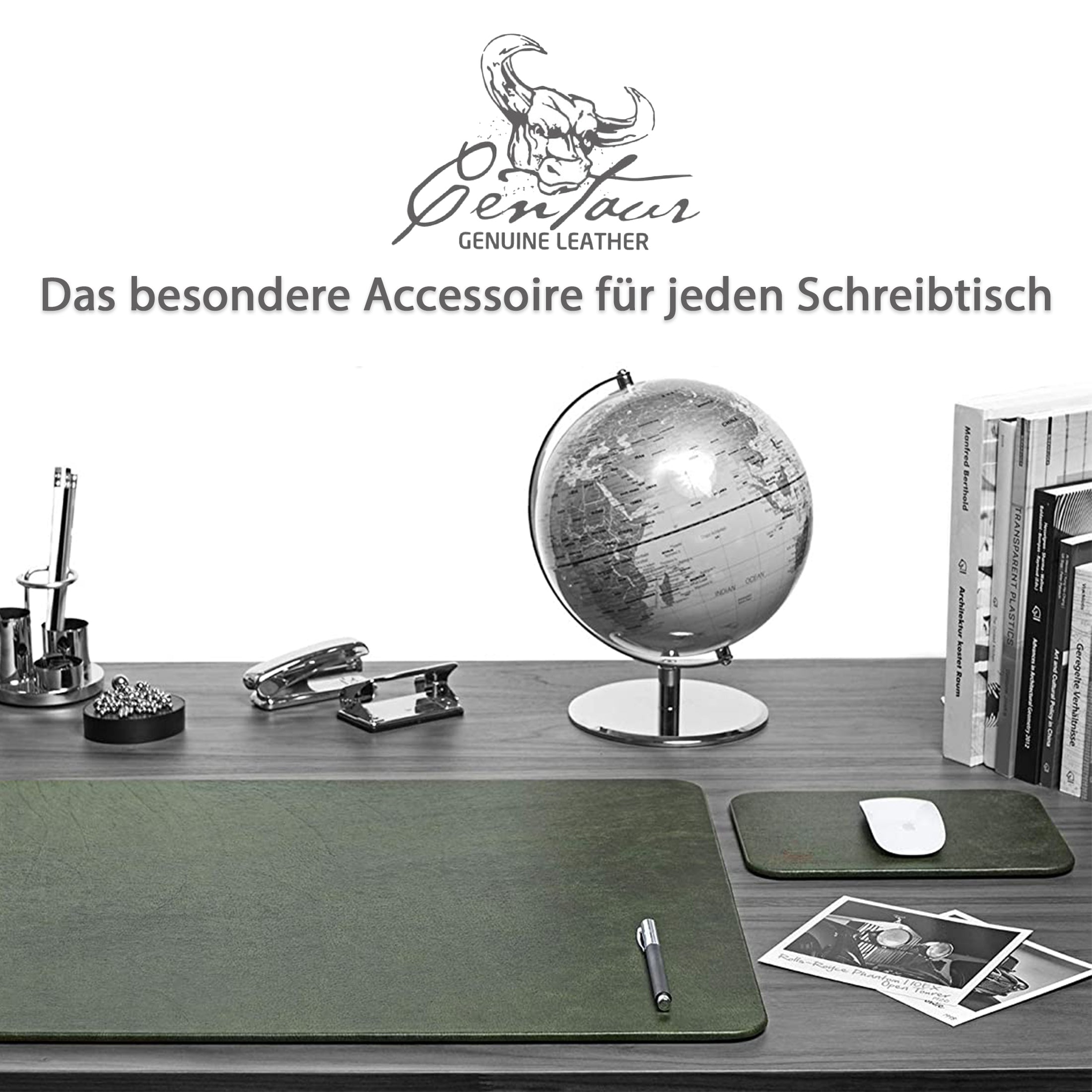 Mousepad 25x18cm in Smaragdgrün
