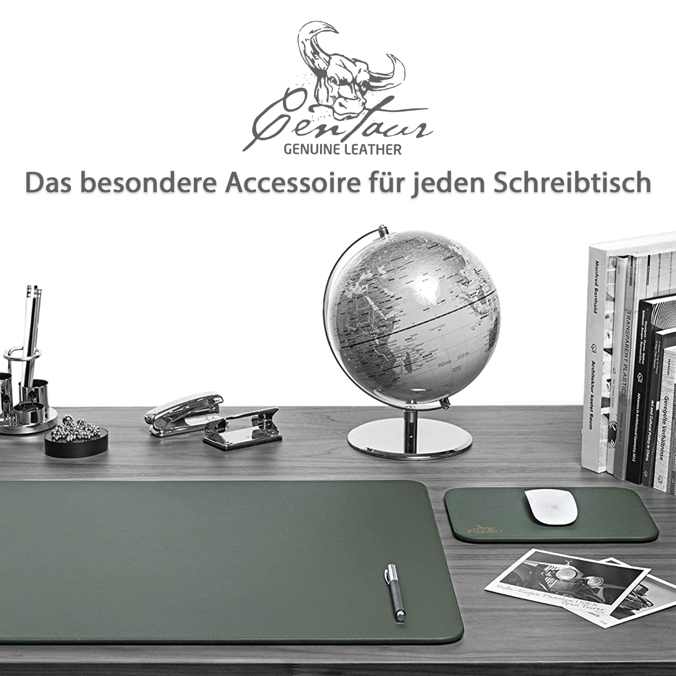 Mousepad 25x18cm in Flaschengrün