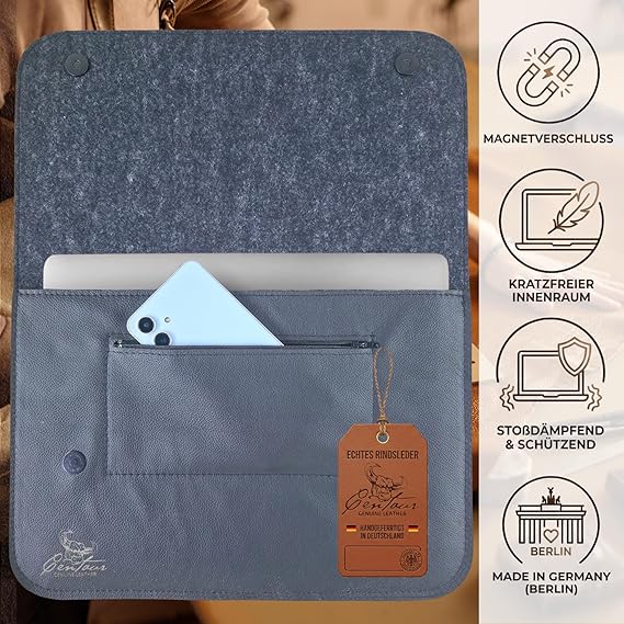 Laptop Tasche 16" in Schwarz