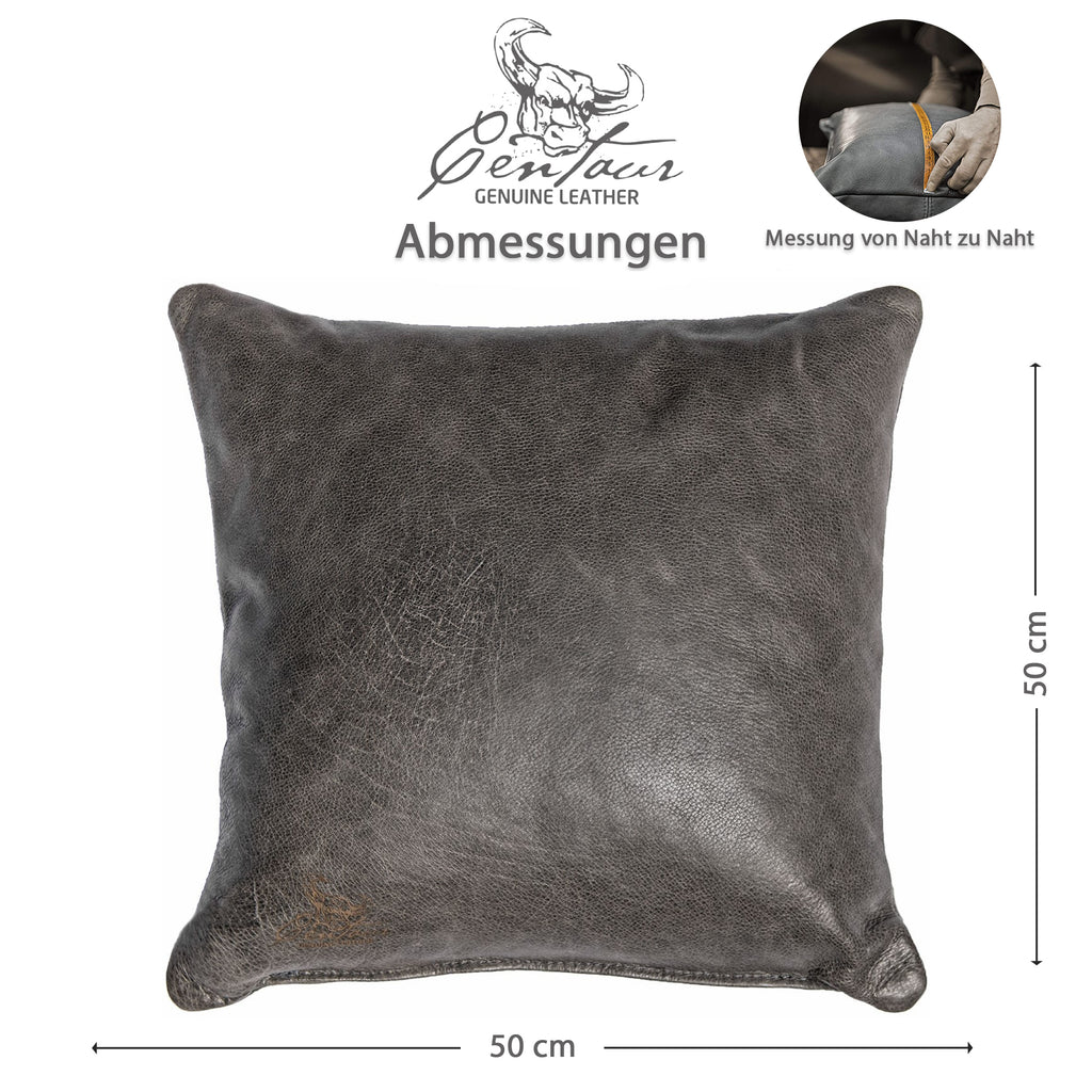 Sofakissen 50x50cm in Basaltgrau