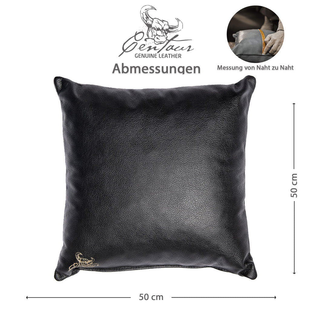 Sofakissen 50x50cm in Schwarz