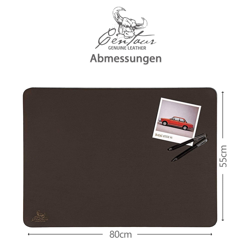 Schreibtischunterlagen 55x80cm in Chocolate