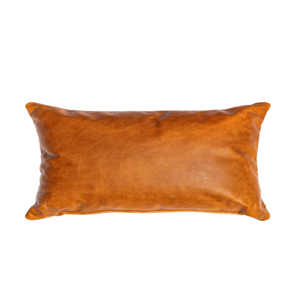 Sofakissen 50x30cm in Cognac Vintage