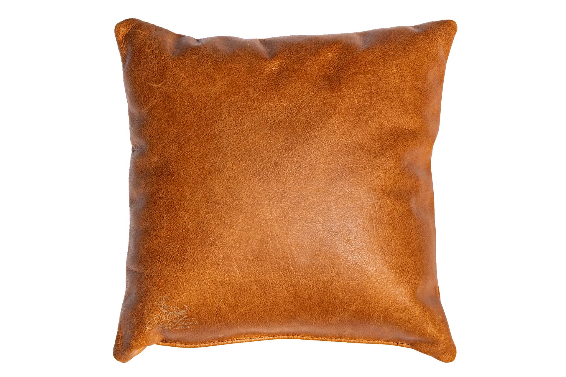 Sofakissen 50x50cm in Cognac Vintage