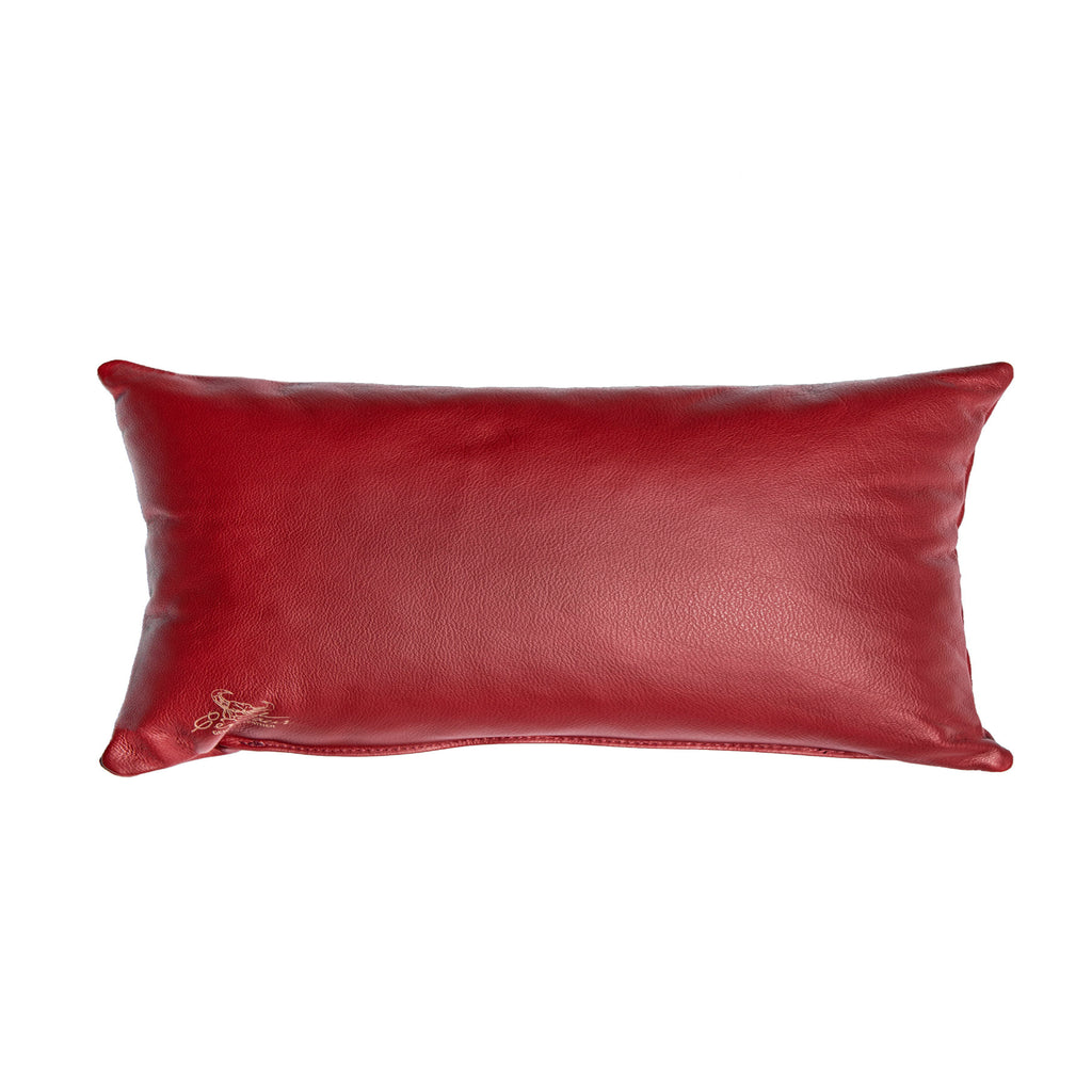 Sofakissen 50x30cm in Weinrot